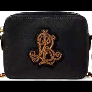 Ralph Lauren Leather Payton Crossbody Bag